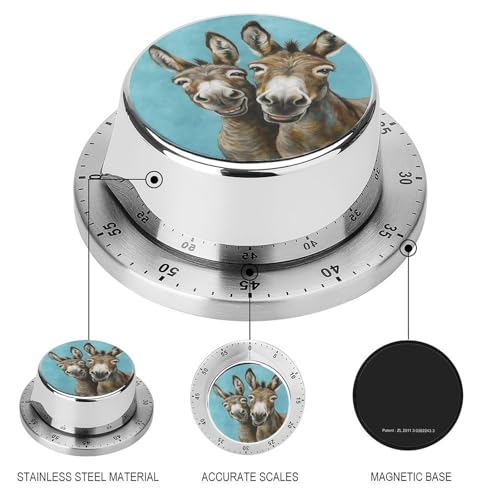 Happy Donkey Kitchen Timer (Style-7 / One Size)