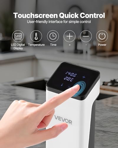 Sous Vide Precision Cooker (3.03 x 3.11 x 12.48 inch / 77 x 79 x 317 mm / Square Shape)