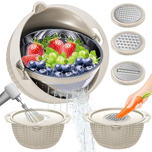 4 1 Colander with Bowl Set FT01