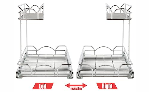 2 Tier Under Sink Pull Out Organizer
