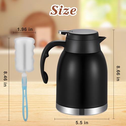 Stainless Steel Thermal Coffee Carafe Dispenser