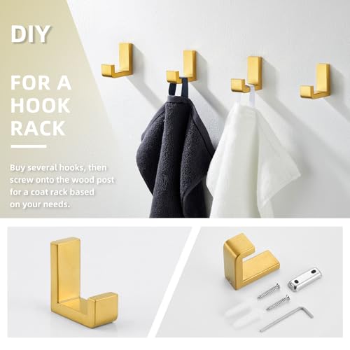 Towel Hooks Bathroom Robe Hook