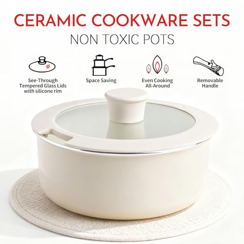 Ceramic Nonstick Cookware Set