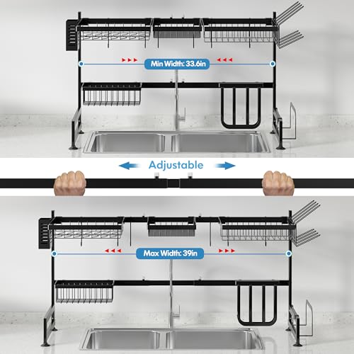 Over The Sink Dish Drying Rack