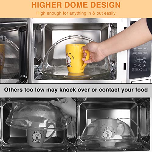 Flippable Microwave Splatter Cover 10.7''