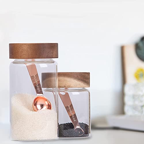 Measuring Spoon Set of 6 (D - Rose Gold / 6pcs)
