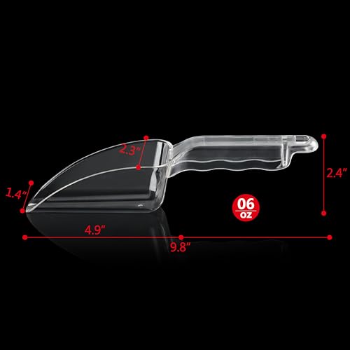 Polycarbonate Plastic Utility Ice Scoop