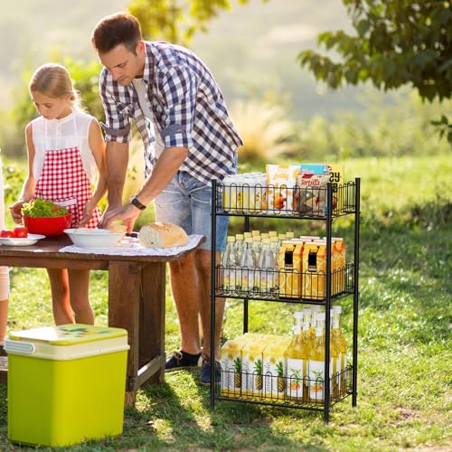 Water Bottle Organizer Water Bottle Storage Rack Freestanding Water Bottle Holder Drink Storage Organizer