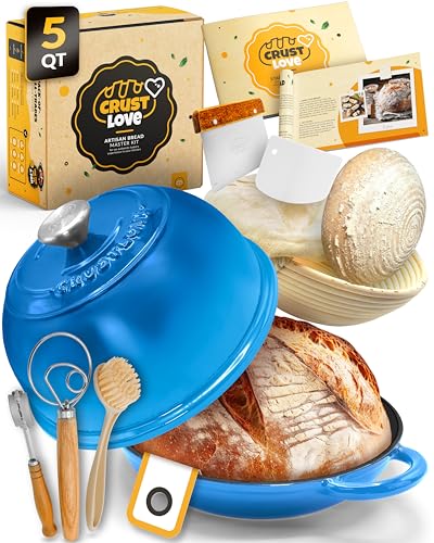 Dutch oven for bread baking enamel P