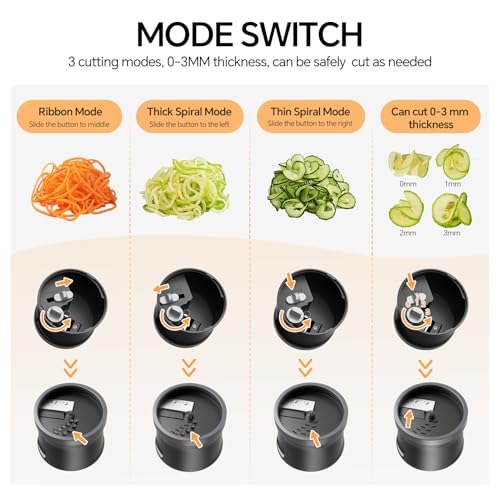 Vegetable Spiralizer Slicer