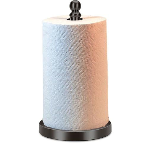 Paper Towel Holder Countertop with Heavy Base