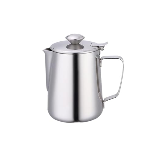 Gravy Boat Milk Pitcher Stainless Steel Milk Jug with Handle Coffee Milk Creamer Pitcher Serving Pitcher Sauce Pitcher (1500ml)
