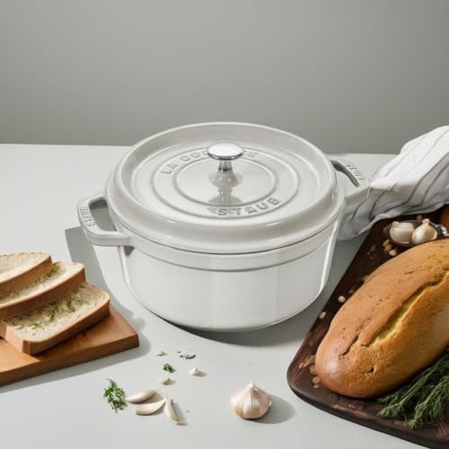Cast Iron 2.75 (2.75-qt Round / White Truffle)