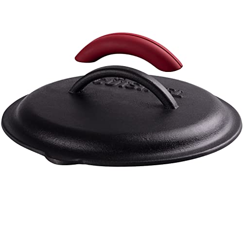 Cast Iron Skillet Glass Covers with Steam Vent Hole
