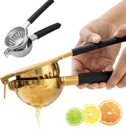 Heavy Duty Gold Hand Juicer