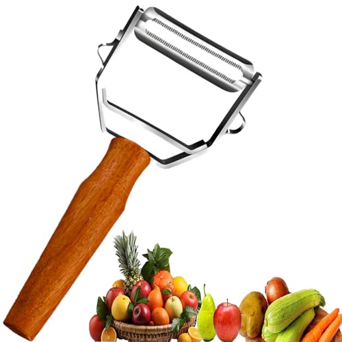 Stainless Steel Wide Blade Vegetable and Fruit Peeler