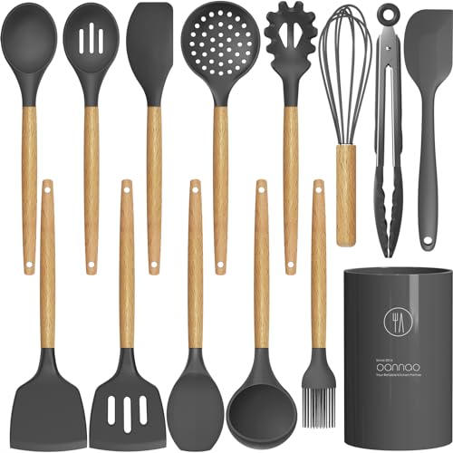 14 Pcs Silicone Cooking Utensils Kitchen Utensil Set