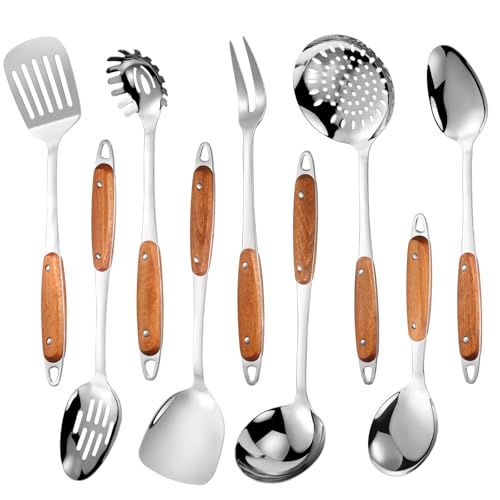 9PCS 304 Stainless Steel Kitchen Utensils Set