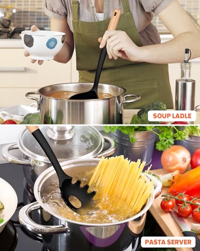 Kitchen Pasta Fork and Ladle Set