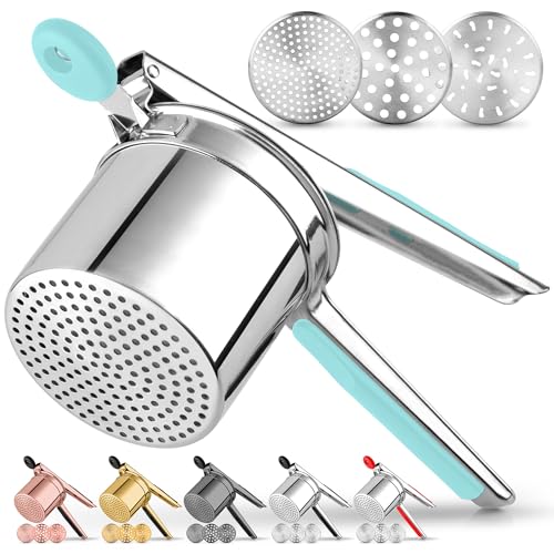 Potato Ricer Heavy Duty Stainless Steel Potato Masher