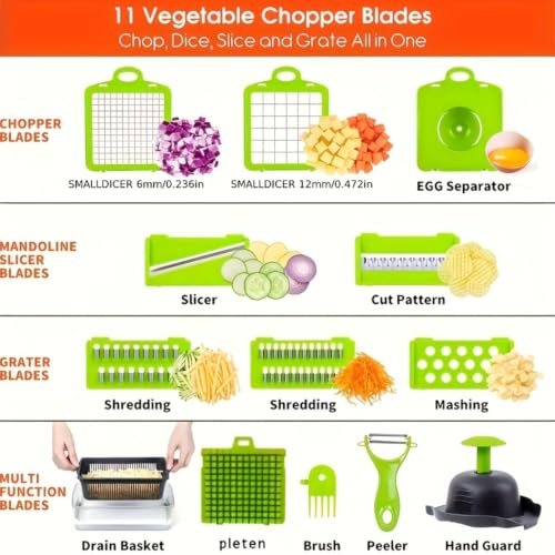 16 in 1 vegetable chopper