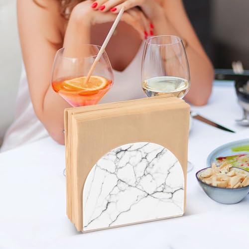 Napkin Holder for Table Paper Napkins Holder Acrylic Tissue Dispenser Kitchen Dining Room Bathroom Party Car Decor