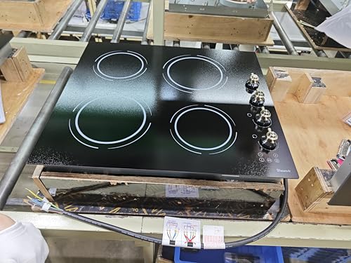 30 Inch Electric Cooktop Stove 240V