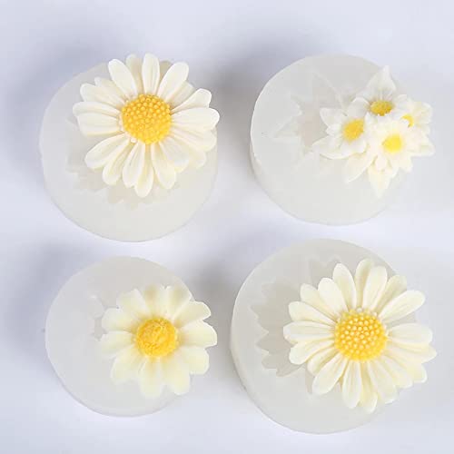 Peony Mold Peony Candle Mold Rose Mold Peony Soap Mold 3D Flower Mold Flower Candle Mold Silicone Mold for Resin Cake Mold Clay Soap Making Molds Candle Making Molds Craft Supplies