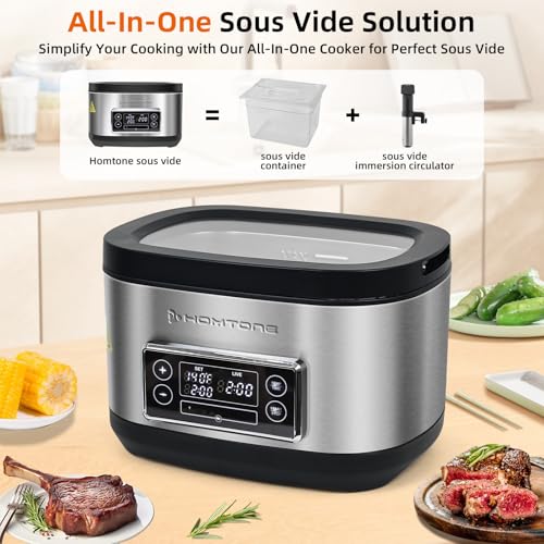 8 Quart Sous Vide Machine (Sous Vide Cooker+ Seal Bags)