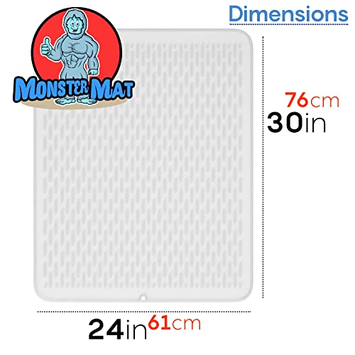 Extra Large 30 inch by 24 inch (Translucent / 30" x 24")