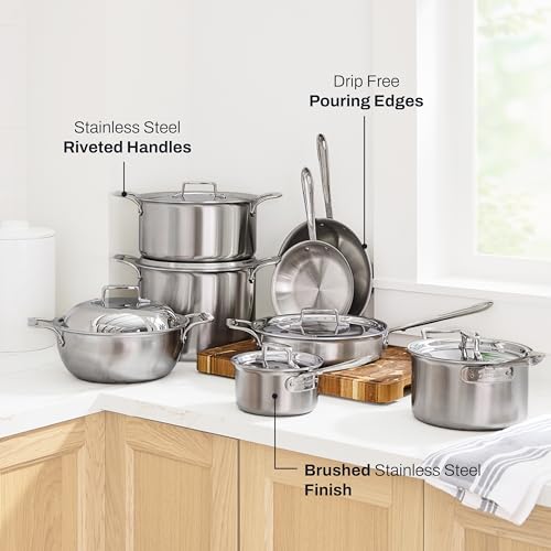 D5 Stainless Steel 14 (14-Piece / Silver)