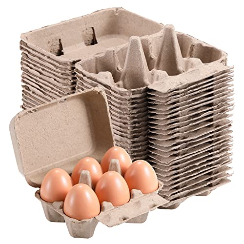 Half Dozen Vintage Egg Cartons Vintage style 50