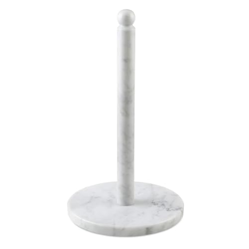 Luxury Natural Marble Paper Towel Holder Stone Rod
