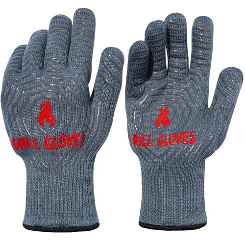 BBQ Gloves Oven Gloves 1472℉ Extreme Heat Resistant