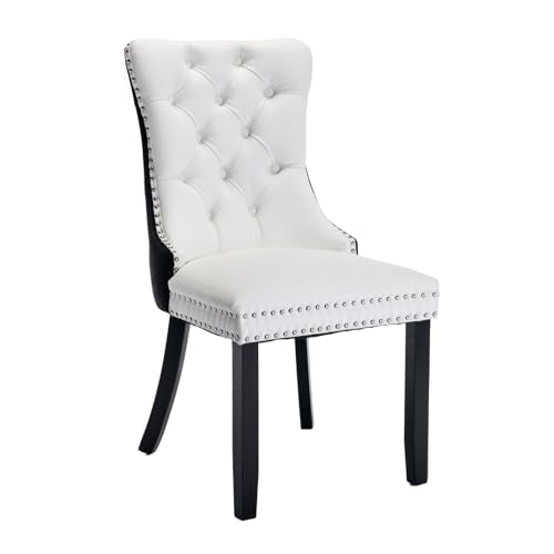 Velvet Upholstered Dining Chairs Set