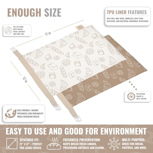 Reusable Bread Bag Set for Home Bakers