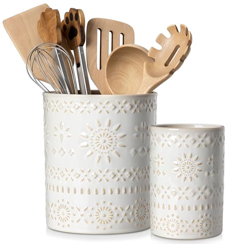 Ceramic Utensil Holder for Kitchen