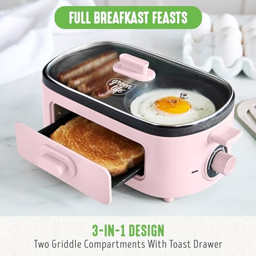 Electric Waffle Sandwich Maker
