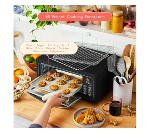 Air Fry Toaster Oven with Infrared Heating (Blue)