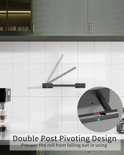 Paper Towel Holder Under Cabinet Self Adhesive