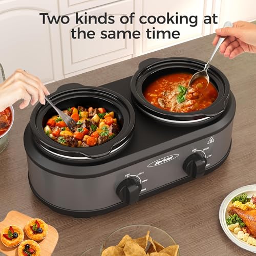 Dual Pot Slow Cooker