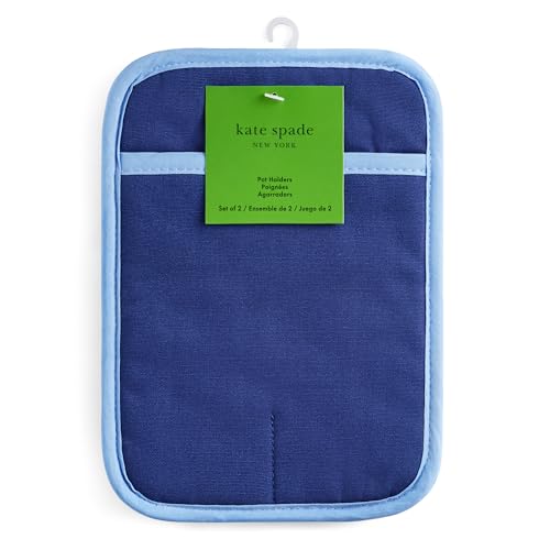 Spade Flower Soft Silicone Pot Holder 2 (Navy/Blue)