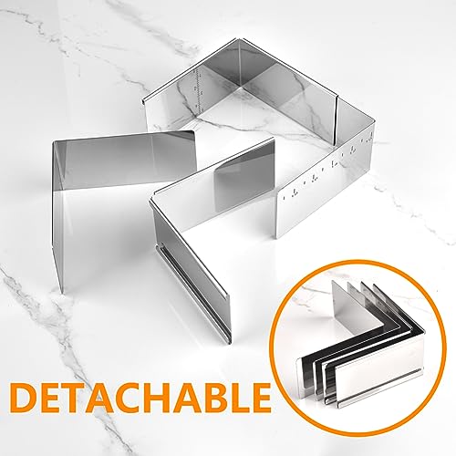 Extensible Stainless Steel Cake Mold