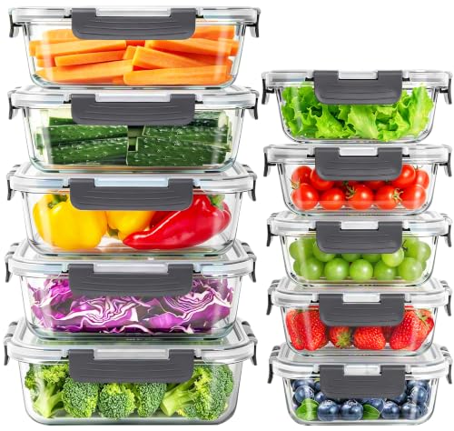 Glass Meal Prep Containers