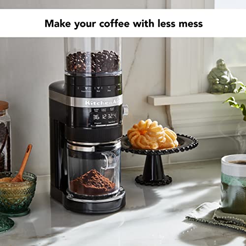 Burr Coffee Grinder (Onyx Black / 10 Ounce)