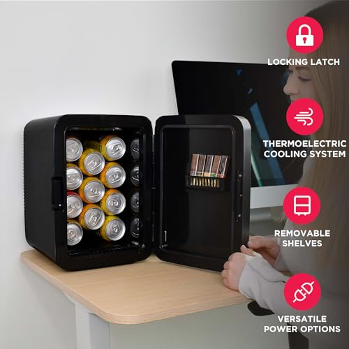 Portable 9 Can Mini Cooler Fridge