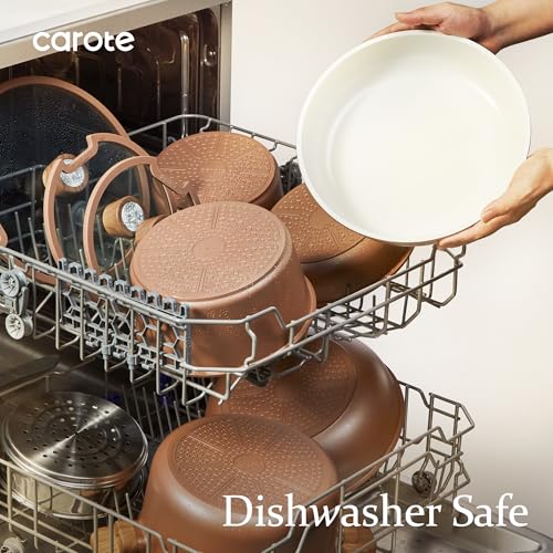 Ceramic Cookware Set with Detachable Handle