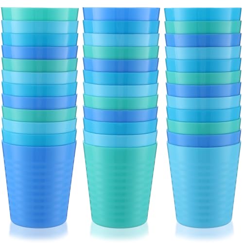 36 Pcs Kids Plastic Cups 8 oz Drinking Toddler Cups