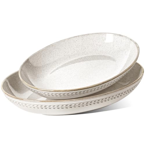 Ceramic Serving Bowls Set of 2