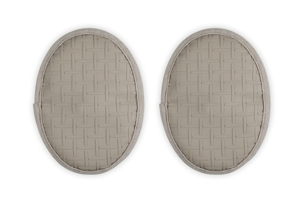 Set of 2 Silicon Pot Grips (Sable)